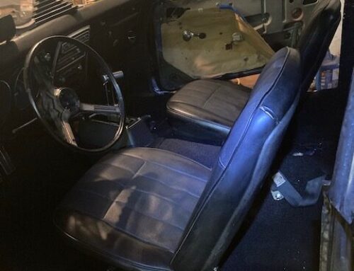 Installing seats and door jam covers